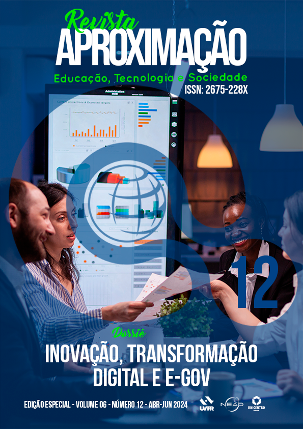 					Visualizar v. 2 n. 12 (2024): Edição Especial: Inovação, Transformação Digital e E-Gov
				